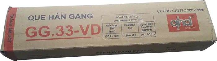 Que hàn gang GG.33-VD