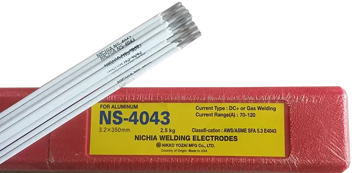 Que hàn nhôm bọc thuốc NS-4043